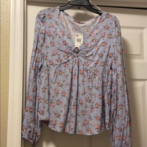 Beautiful floral long sleeve top🤩